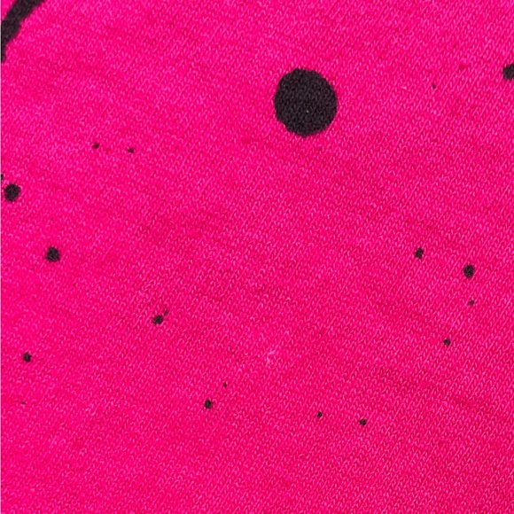 Abstract Art The Body Co Vtg 1990s T-Shirt Men's (Fits L) Neon Barbiecore Surf - Picture 8 of 9